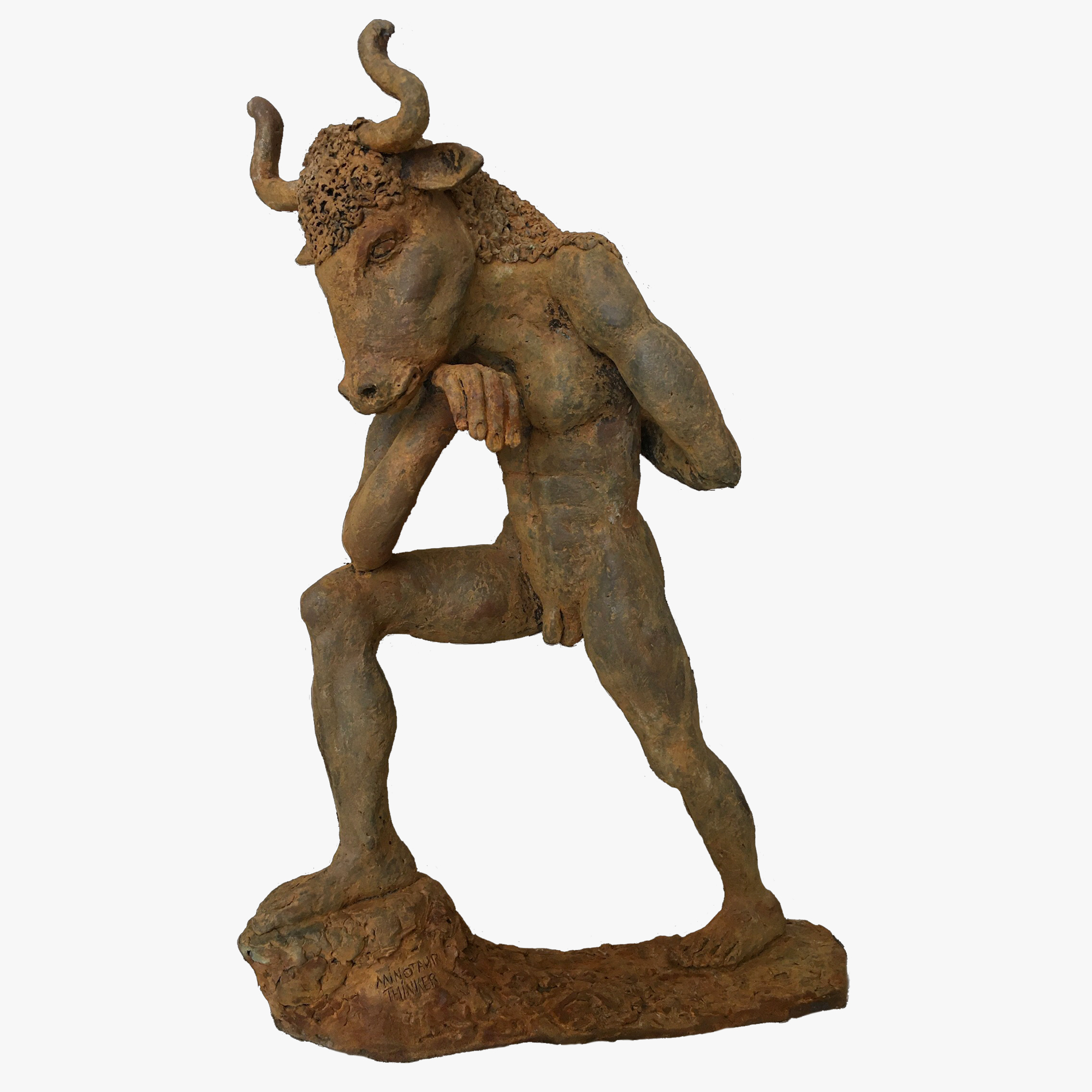 Minotaur Thinker